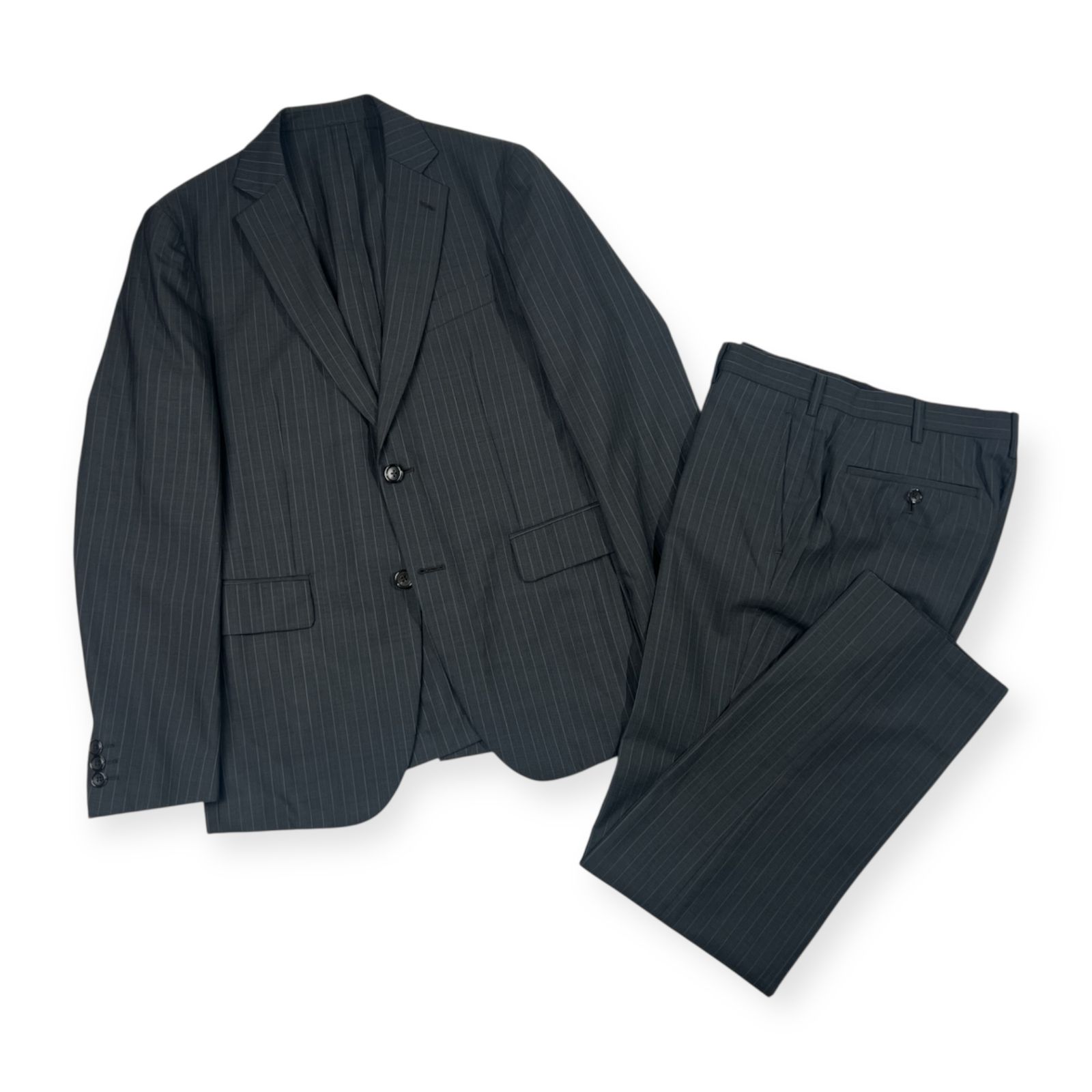 キヨ タケオキクチ スーツ ジャケット ダブル MAF ストライプ THE