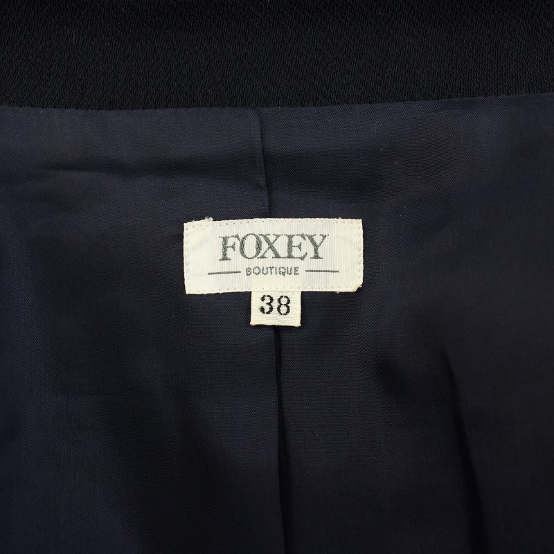 フォクシー ブティック FOXEY BOUTIQUE テーラードジャケット ダブル