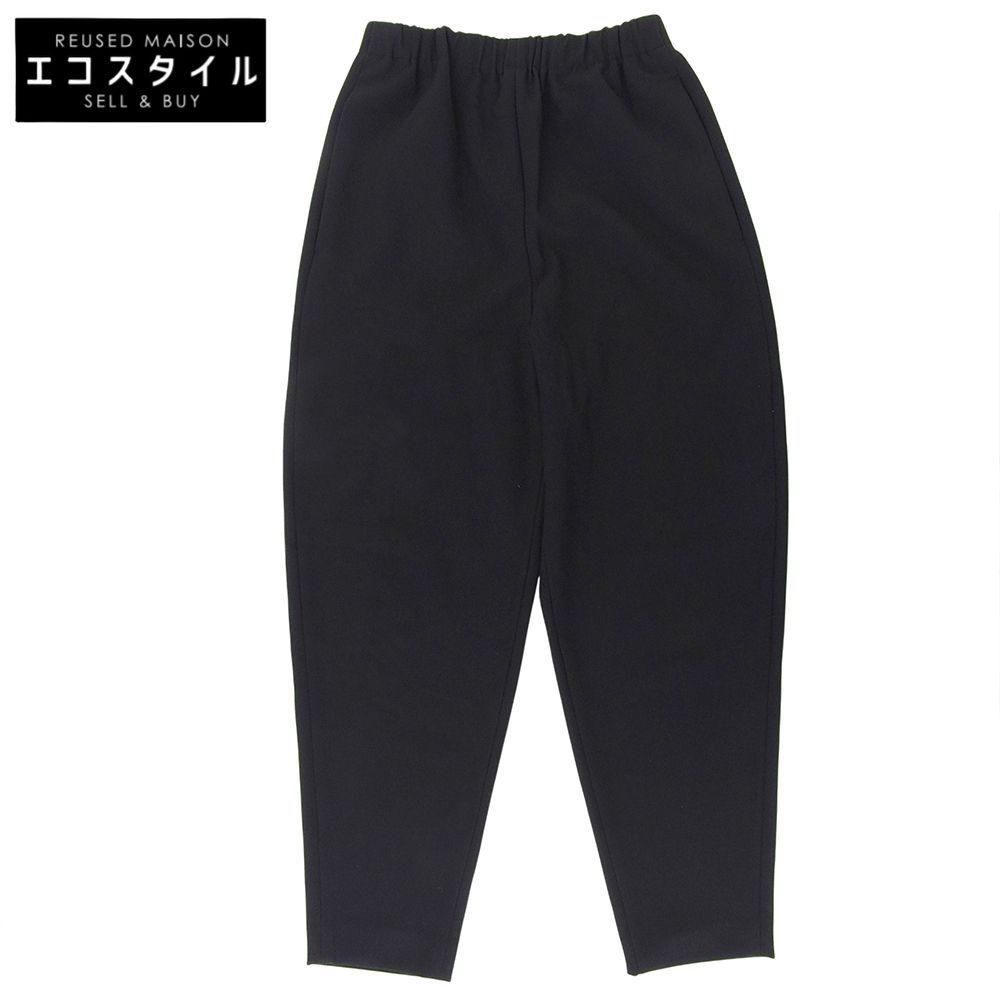 ENFOLD エンフォルド レーヨン混 テーパードエッグパンツ EGG PANTS