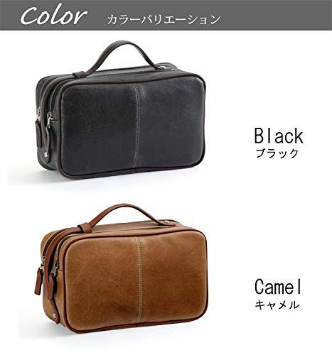 平野鞄 豊岡職人の技 日本製 クラッチ セカンドバッグ メンズ ダブルファスナー 冠婚葬祭 フォーマル 横幅25 5 cm オリジナルムートングローブ