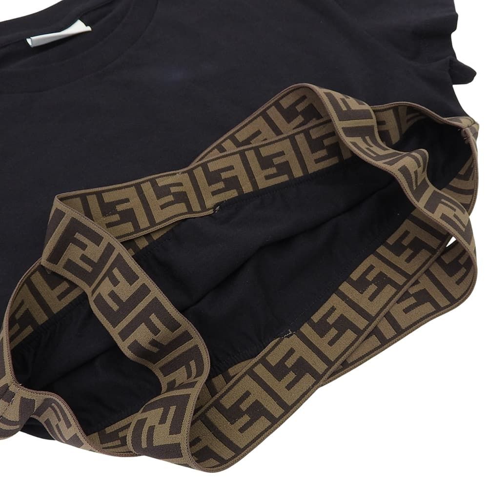 FENDI kids 12+/ ロゴ クロップドスエットトップス FENDI kids 12+/