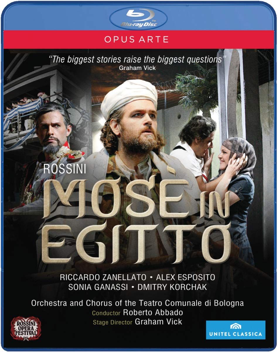 Rossini Mose in Egitto Blu ray 品