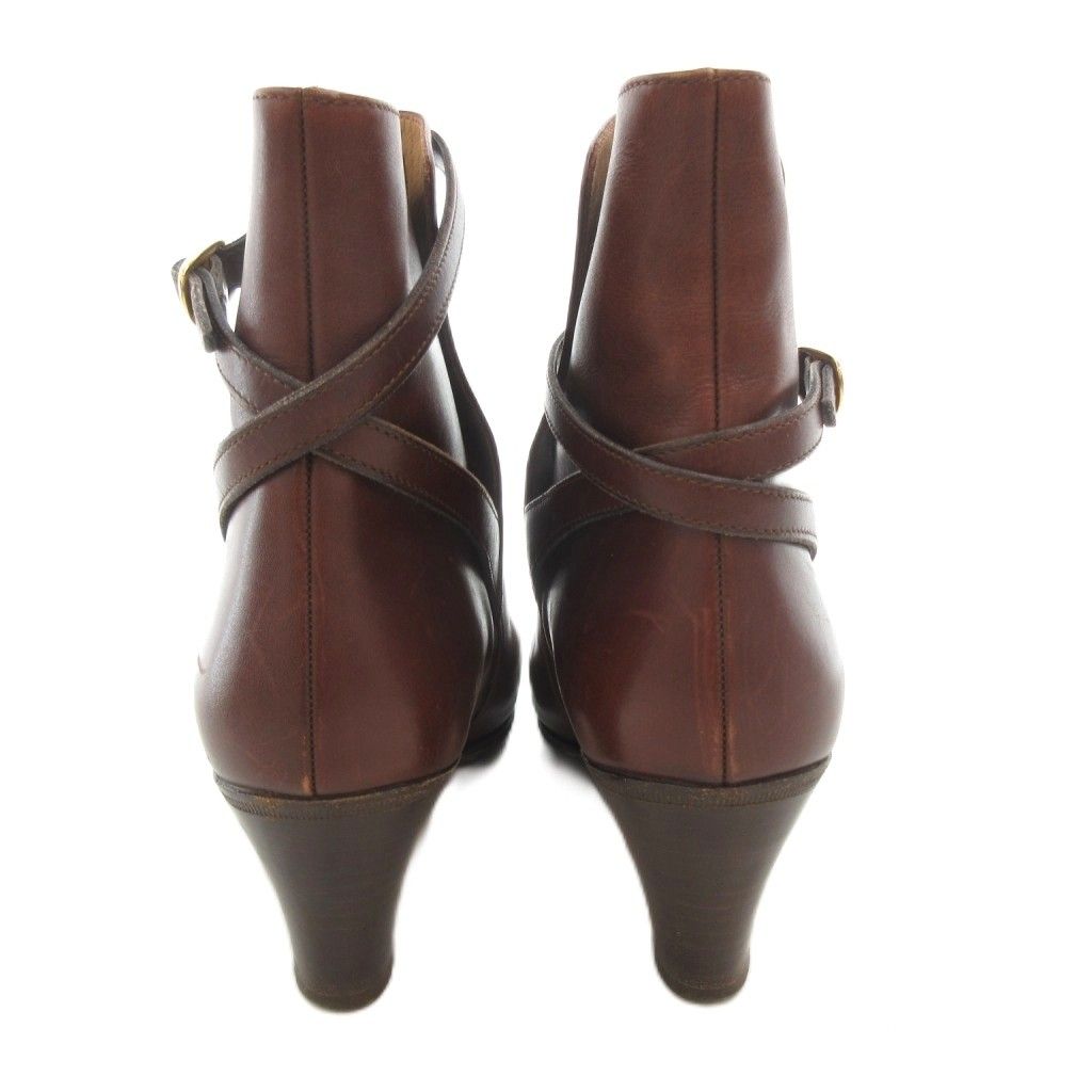 タニノクリスチー TANINO CRISCI レザー ジョッパー ショート ブーツ