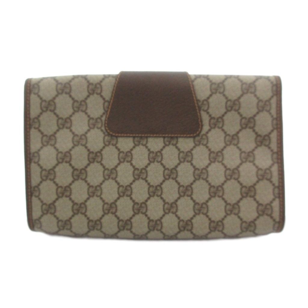 グッチ GUCCI オールド シェリーライン クラッチバッグ GGスプリーム