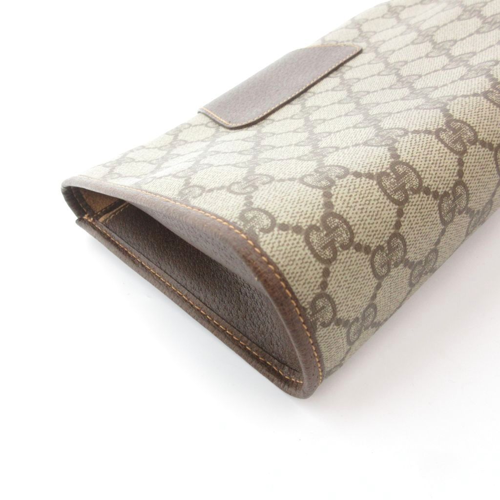 グッチ GUCCI オールド シェリーライン クラッチバッグ GGスプリーム