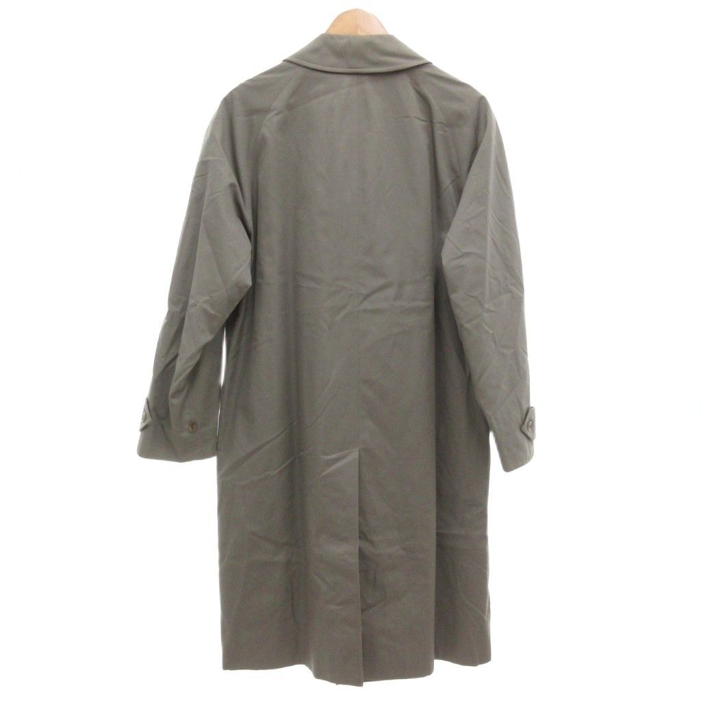 バーバリー ウール カシミヤ バルマカーンコート チェック柄 比翼 日本製 バーバリー/千鳥格子/チェック/バルマカーン/ウール/コート