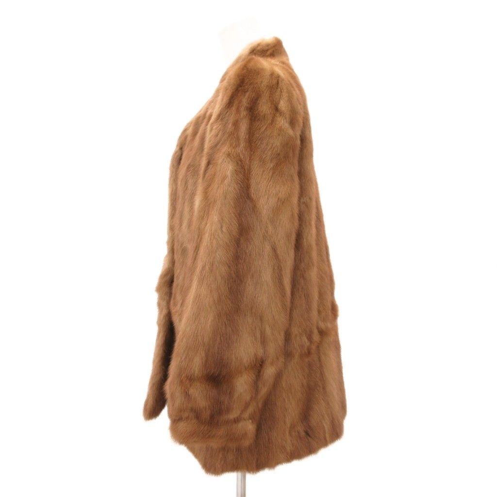 SAGA MINK サガミンク 銀サガ ミンク ファーコート サイズ11 サガミンク SAGA MINK 銀サガ ミンクファーコート 毛皮 ミドル丈