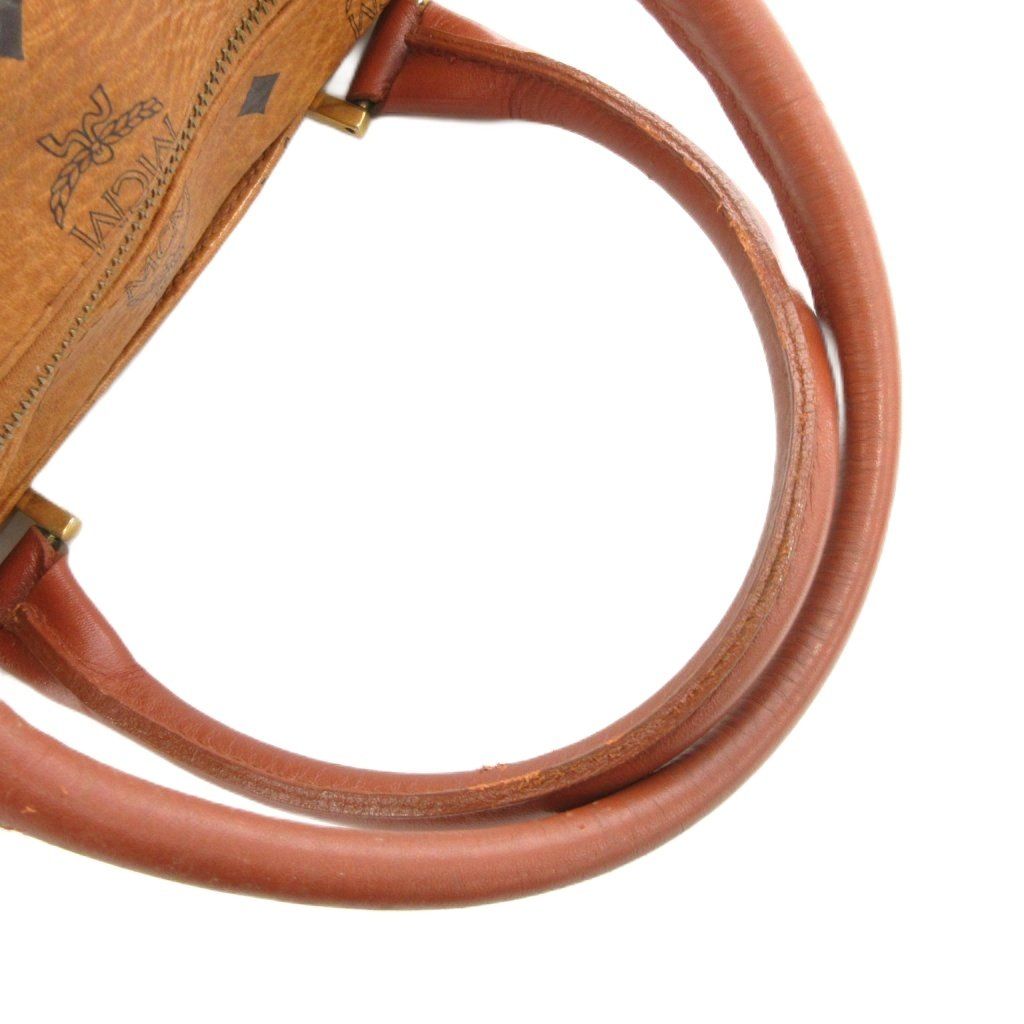 エムシーエム MCM ヴィンテージ ミニボストンバッグ ハンド 手提げ 総