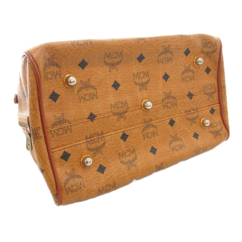エムシーエム MCM ヴィンテージ ミニボストンバッグ ハンド 手提げ 総