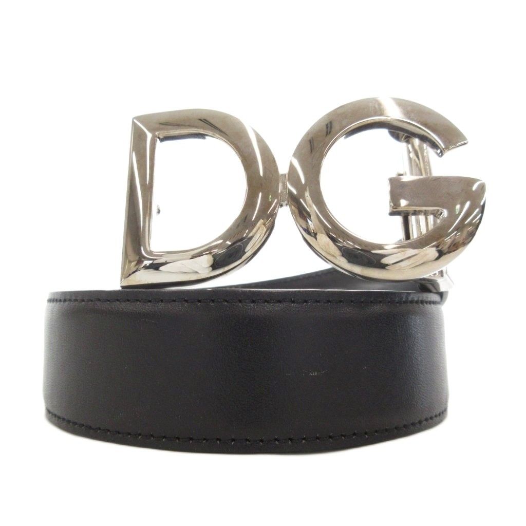 ドルチェ&ガッバーナ ドルガバ DOLCE&GABBANA ロゴバックル ベルト