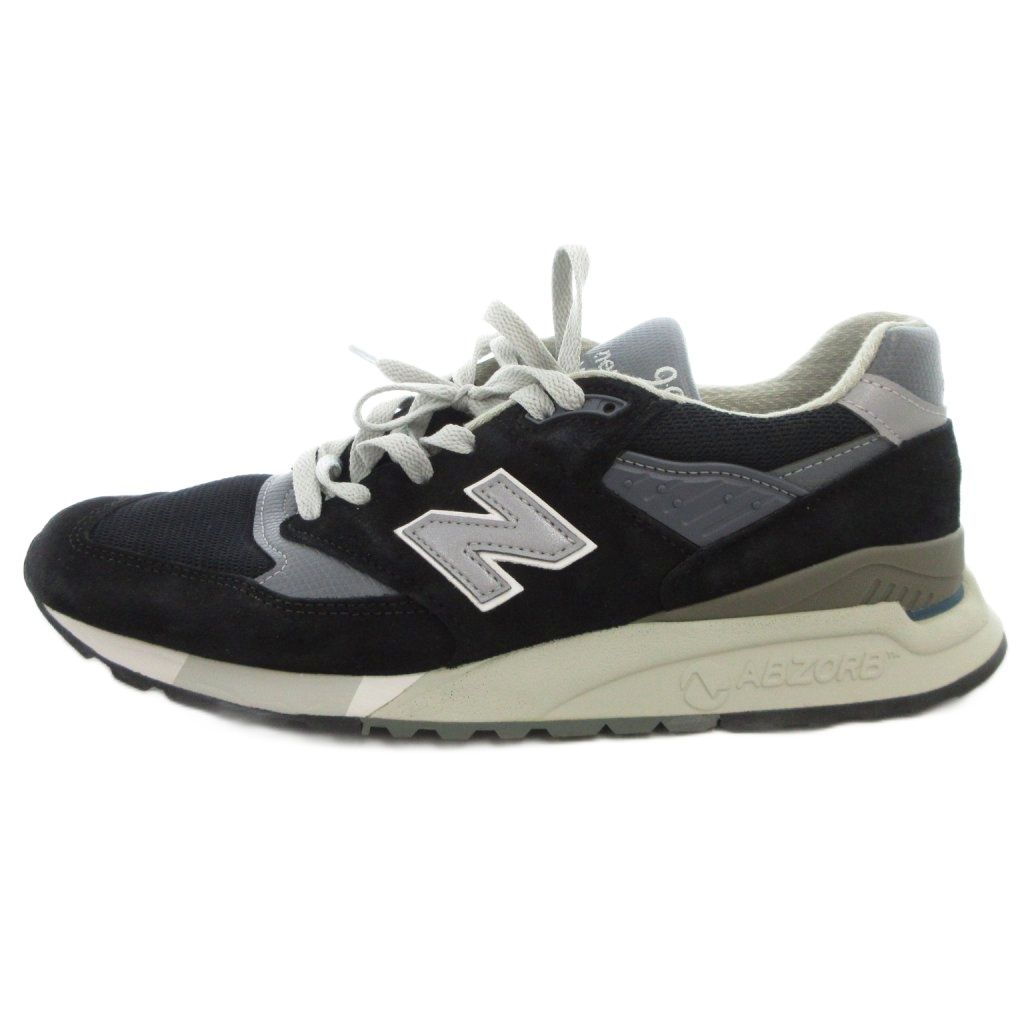 ニューバランス NEW BALANCE U998BL スニーカー シューズ 27.5 黒