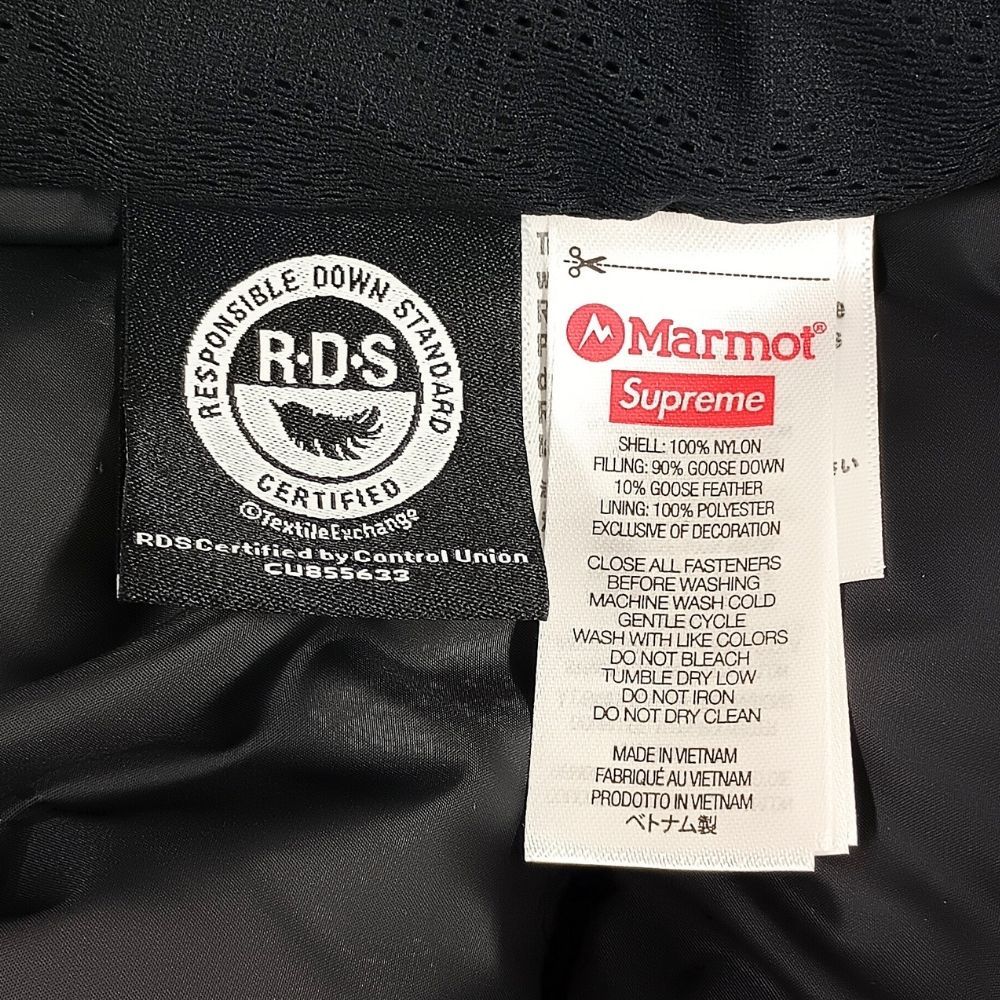 Marmot スカル柄 ダウンジャケット Supreme - SUPREME シュプリーム 25AW Marmot 800-Fill Down Parka