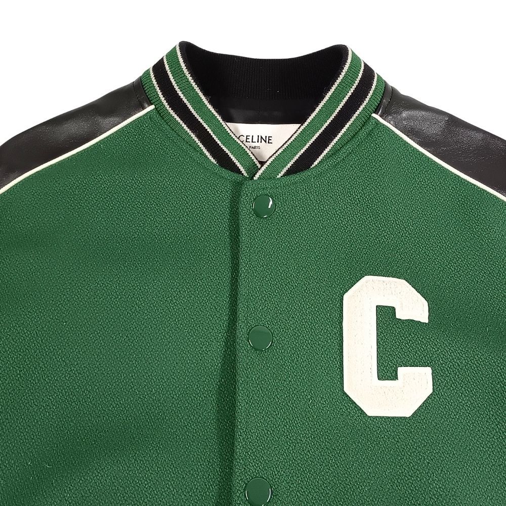 CELINE セリーヌ オーバーサイズ テディ ジャケット スタジャン