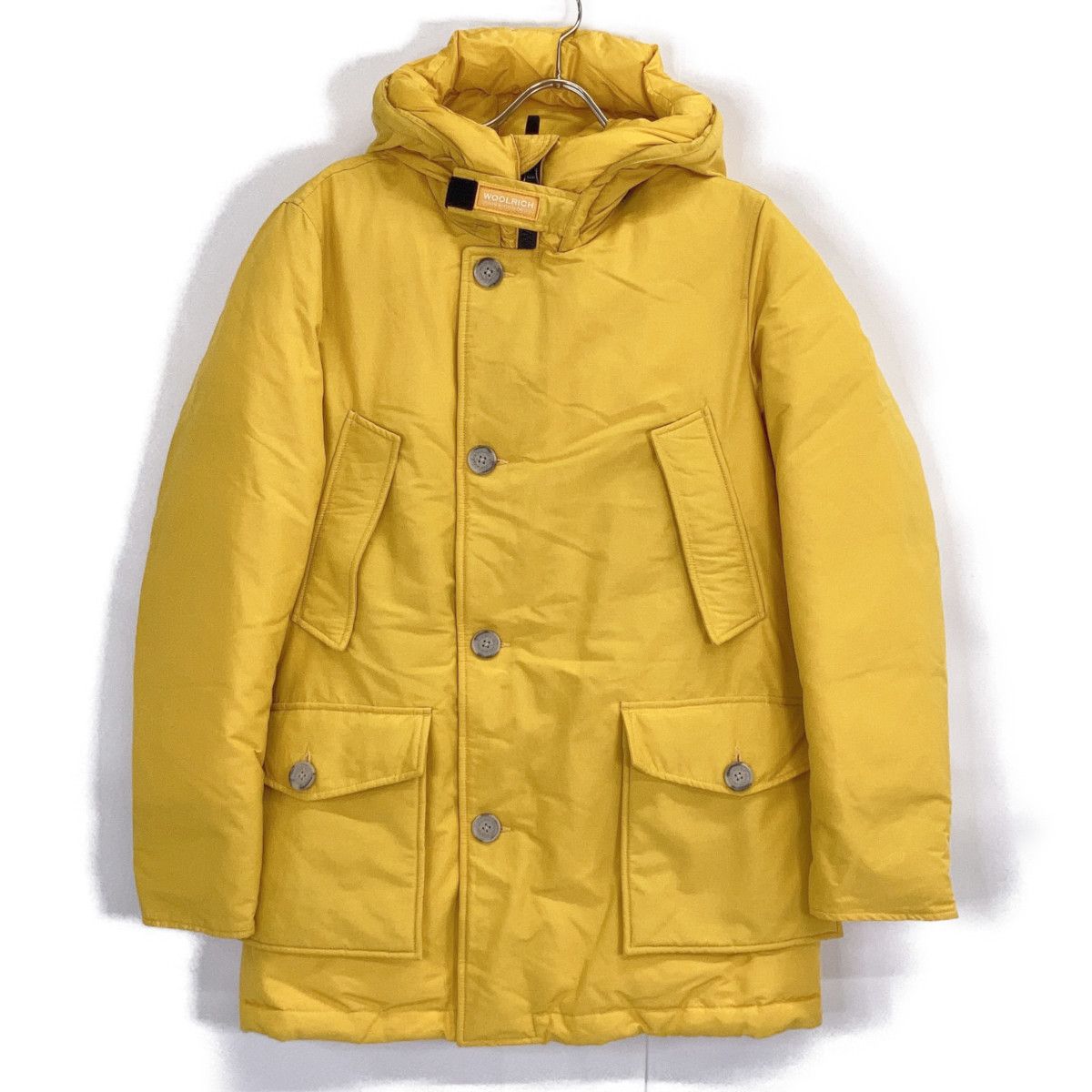 WOOLRICH ウールリッチ WOCPS2476D ｲｴﾛｰ ｱｰｸﾃｨｯｸ ﾀﾞｳﾝｼﾞｬｹｯﾄ XS