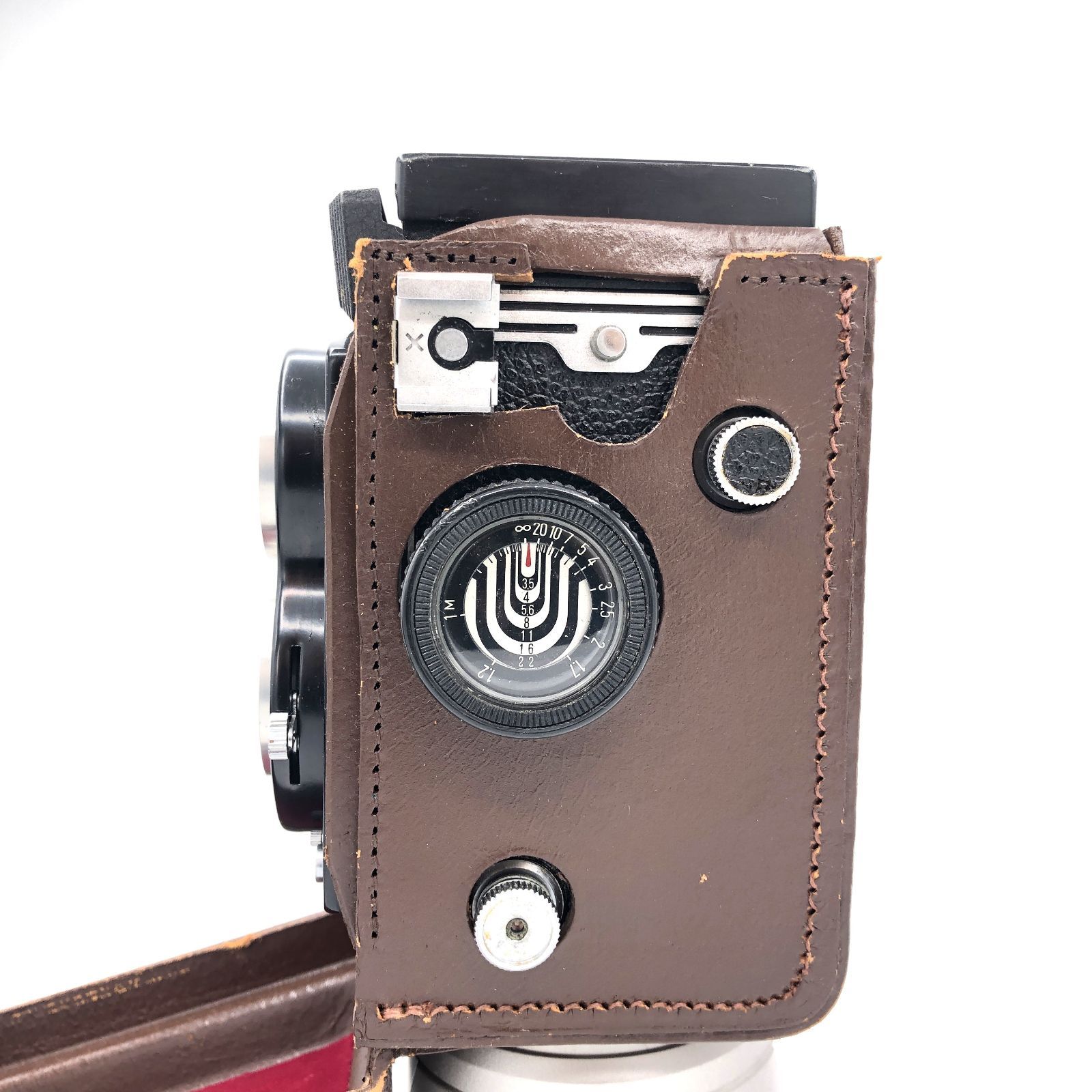 ジャンク】海鴎 Seagull 二眼レフ シャッター可動（速度不安定