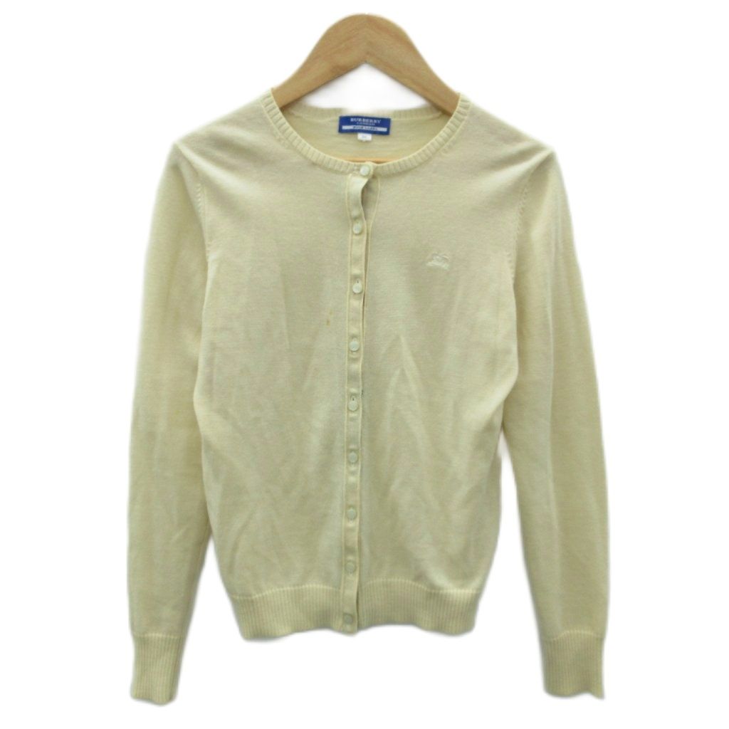 バーバリーブルーレーベル BURBERRY BLUE LABEL ニットカーディガン 38