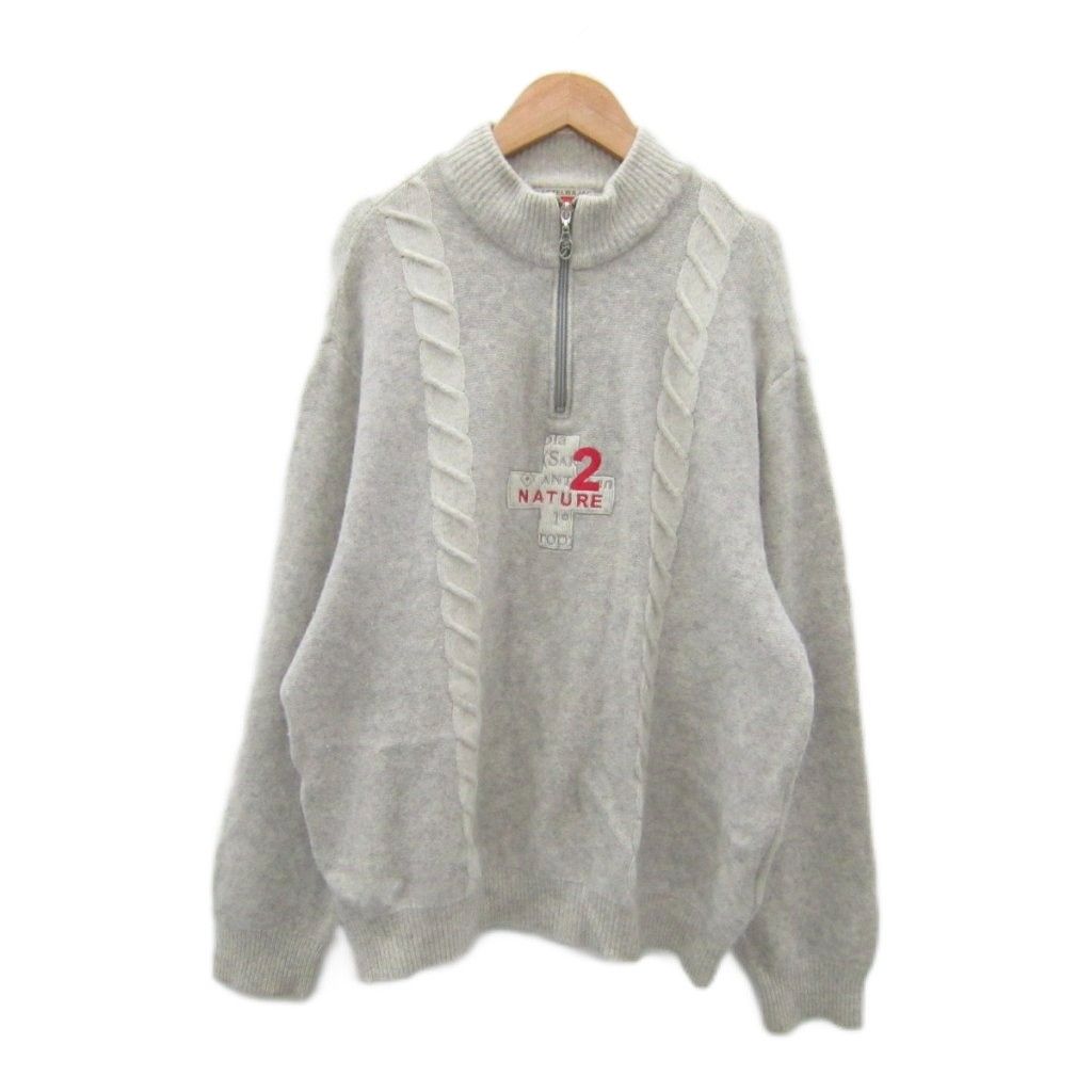 【新品】カステルバジャック　CASTELBAJAC　ハーフジップタートルセーター カステルバジャック CASTELBAJAC ニット セーター 長袖 ハーフジップ