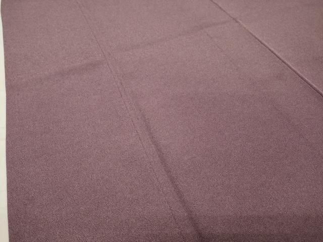 平和屋着物○伝統工芸師 服部光擴 江戸小紋 年輪文様 反端付き 正絹