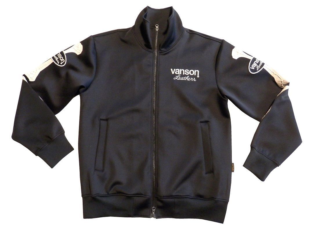 バンソン／vanson／Mサイズ／トラックジャケット／NVSZ-2503／ブラック