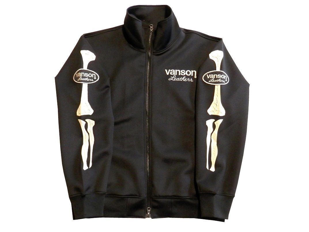バンソン／vanson／Mサイズ／トラックジャケット／NVSZ-2503／ブラック