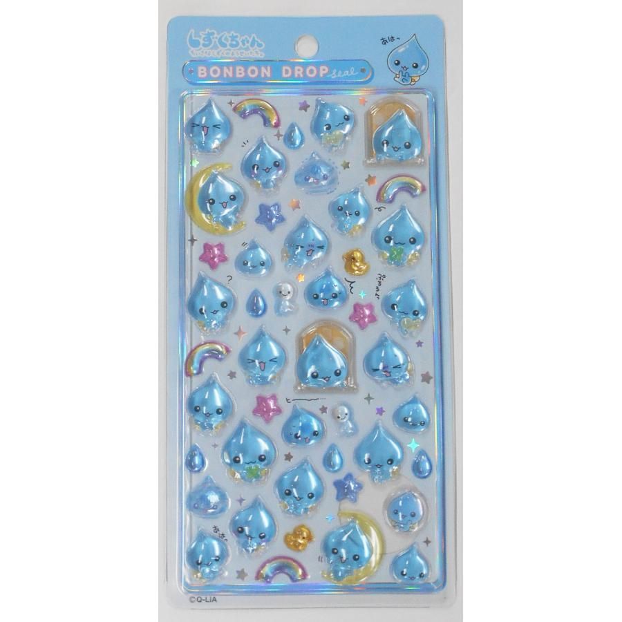 51個 しずくちゃん ボンボンドロップシール しずくちゃん 94737 - メルカリ