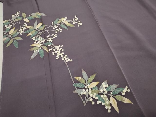 平和屋着物□本加賀友禅作家 柿本市郎 訪問着 吹寄せ文 逸品 km1846