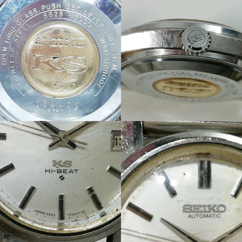  SEIKO キングセイコー メンズ 自動巻き 5625 7000 腕時計 HI BEAT ジャンク カットソー 自動巻き時計 腕時計(アナログ)