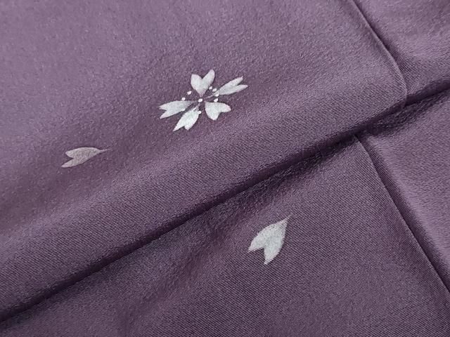 平和屋着物○京友禅作家 伊藤美智夫 訪問着 舞桜文 正絹 逸品