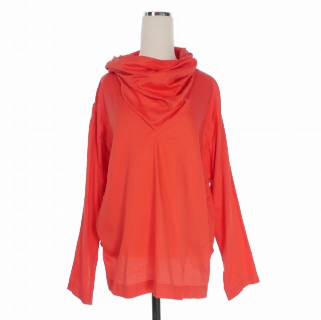 イッセイミヤケ ISSEY MIYAKE ハイネックブラウス カットソー 長袖 2