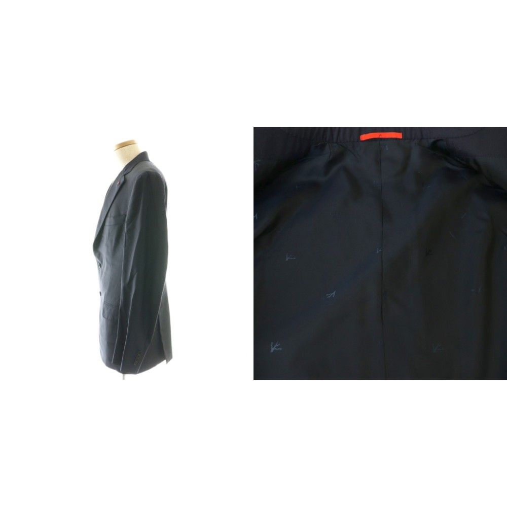 イザイア ISAIA AQUASPIDER ウール 2B スーツ セットアップ テーラード