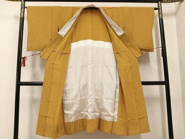 平和屋着物○長襦袢 無双仕立て 成り物 茄子 正絹 逸品 AABF5326ph