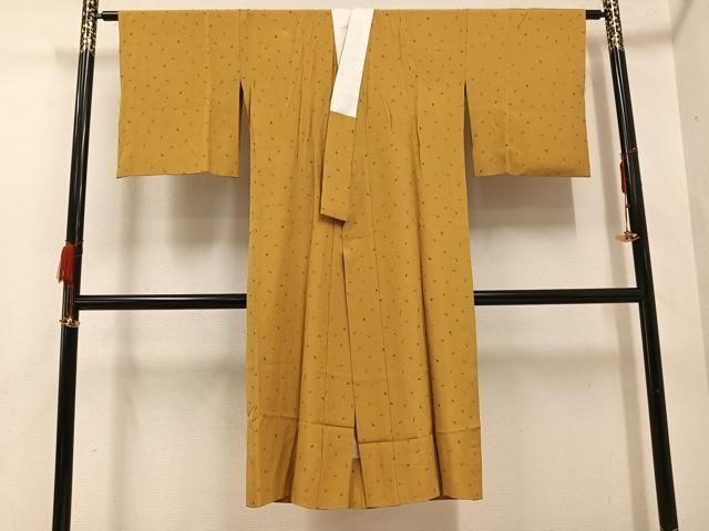 平和屋着物○長襦袢 無双仕立て 成り物 茄子 正絹 逸品 AABF5326ph