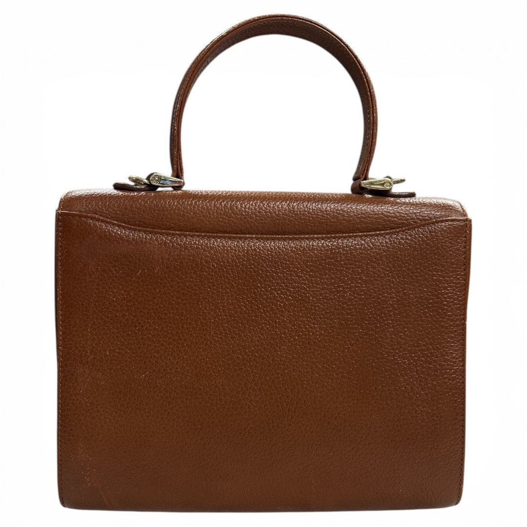 Burberry ブラウンレザー2Wayショルダーハンドバッグ BU1005 - メルカリ