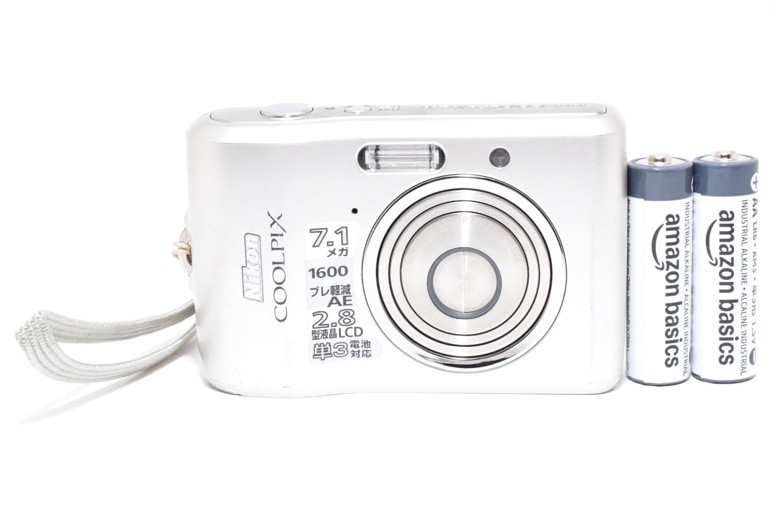 美品 ニコン Nikon COOLPIX L16 L1778 ニコン Nikon COOLPIX L16 シルバー コンパクトデジタルカメラ - メルカリ