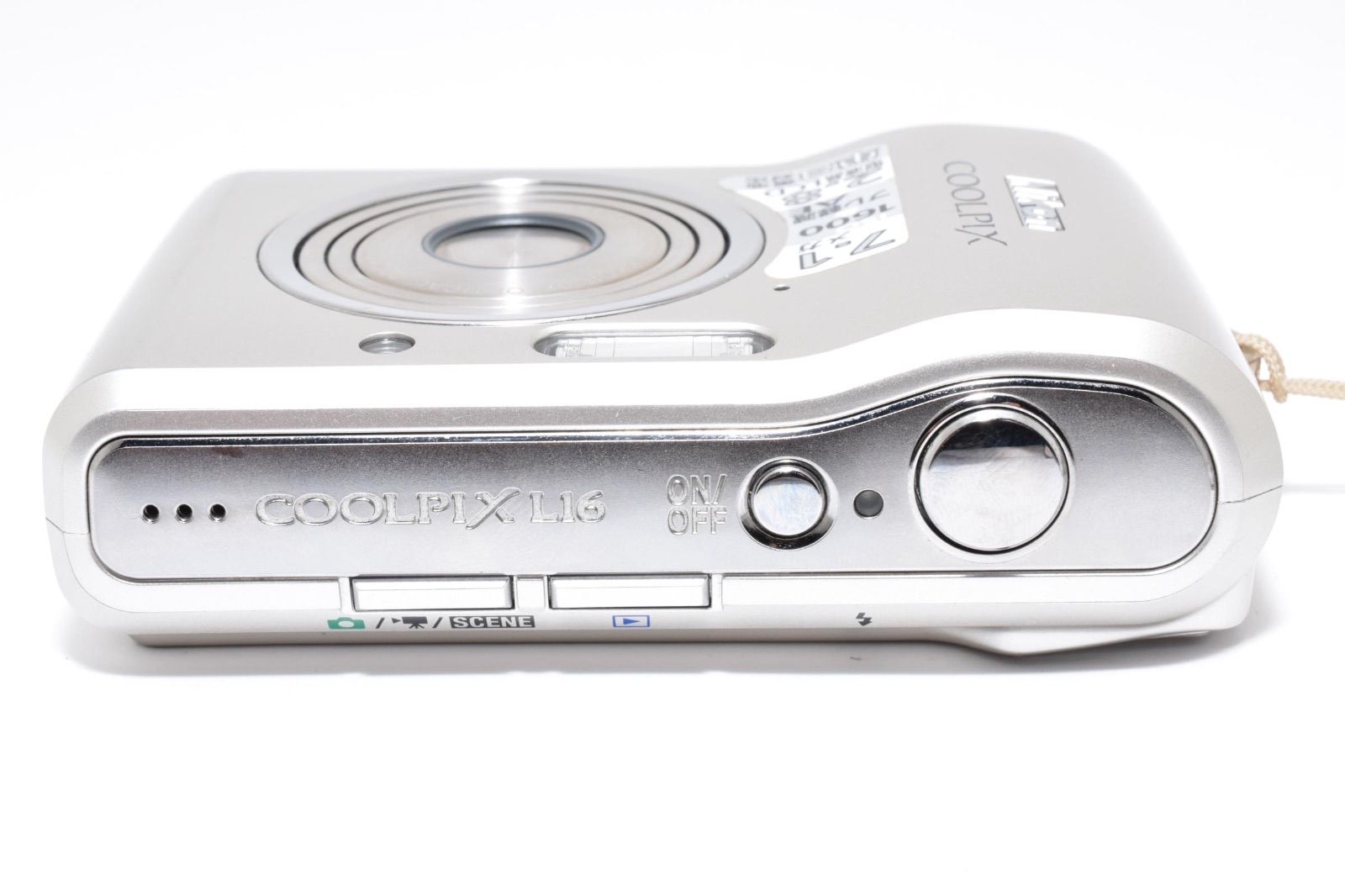 ニコン Nikon COOLPIX L16 シルバー コンパクトデジタルカメラ - メルカリ