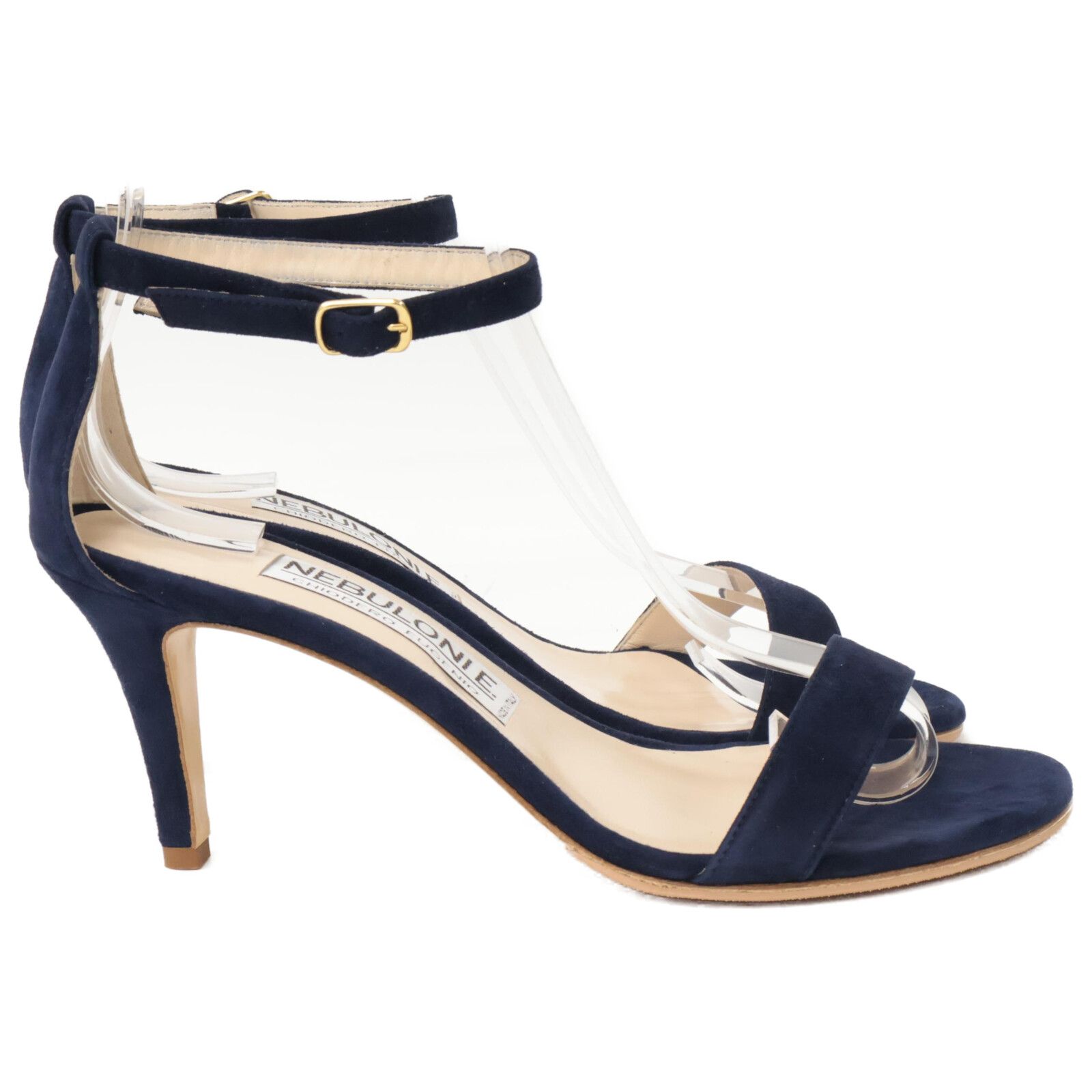 NEBULONI E ネブローニ 【美品】5805 スエード アンクルストラップ