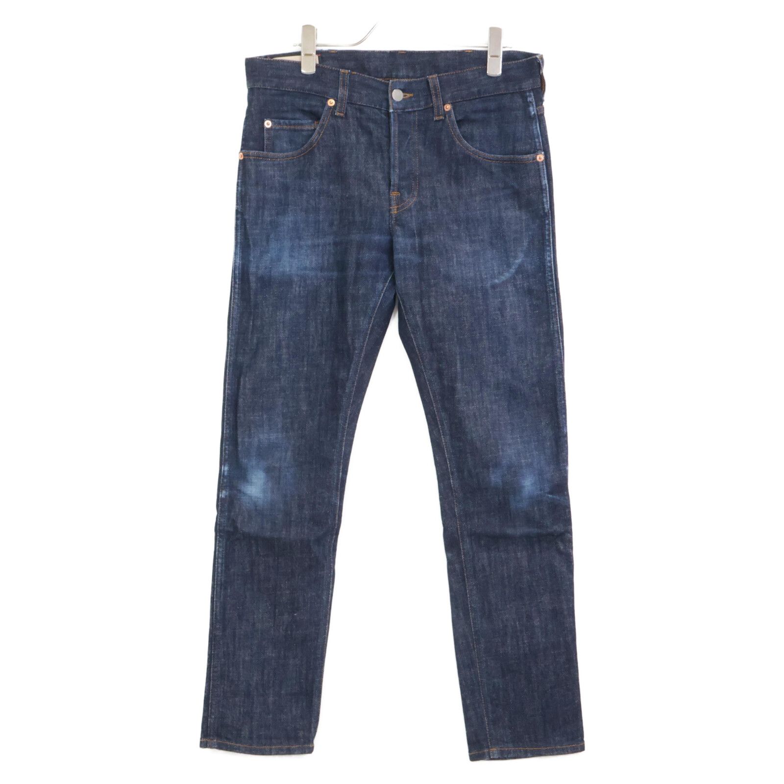 GUCCI グッチ 408637 XDBB6 ｲﾝﾃﾞｨｺﾞ ﾃﾞﾆﾑﾊﾟﾝﾂ 30 - メルカリ