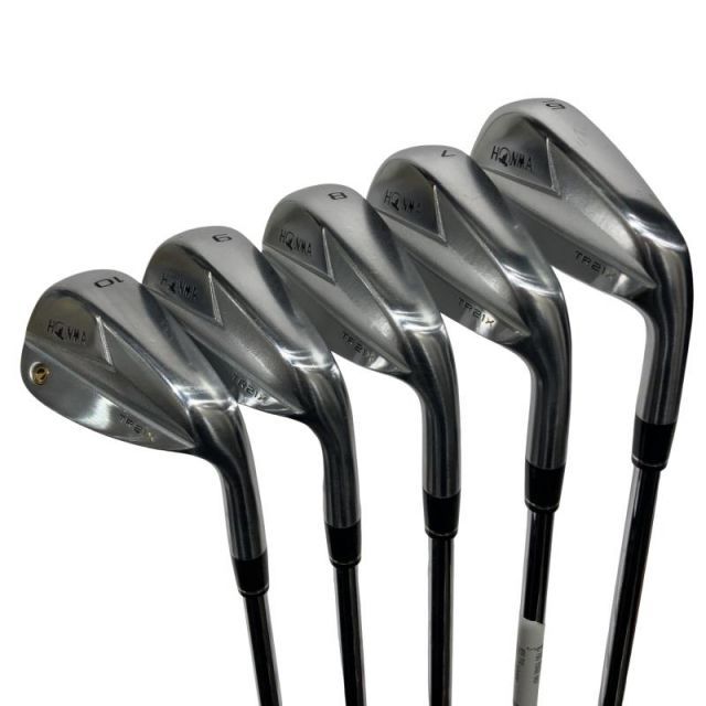 中古】 本間ゴルフ TOUR WORLD TR21X 5S アイアンセット IR NS PRO