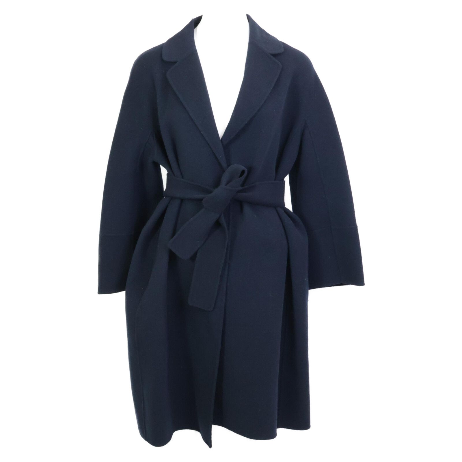 S MaxMara エスマックスマーラ 【ｸﾁｰﾄｱﾏﾉｰﾉ】90860189 ﾈｲﾋﾞｰ ﾍﾞﾙﾃｯﾄﾞ