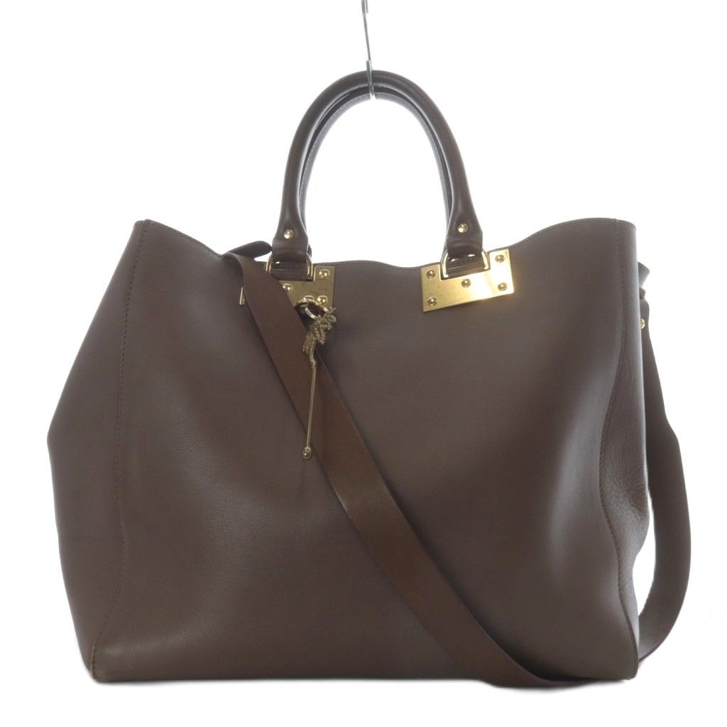 SOPHIE HULME ソフィーヒュルム アルビオン 2way ハンドバッグ ソフィーヒュルム Sophie Hulme アルビオン 2way レザー ハンドバッグ