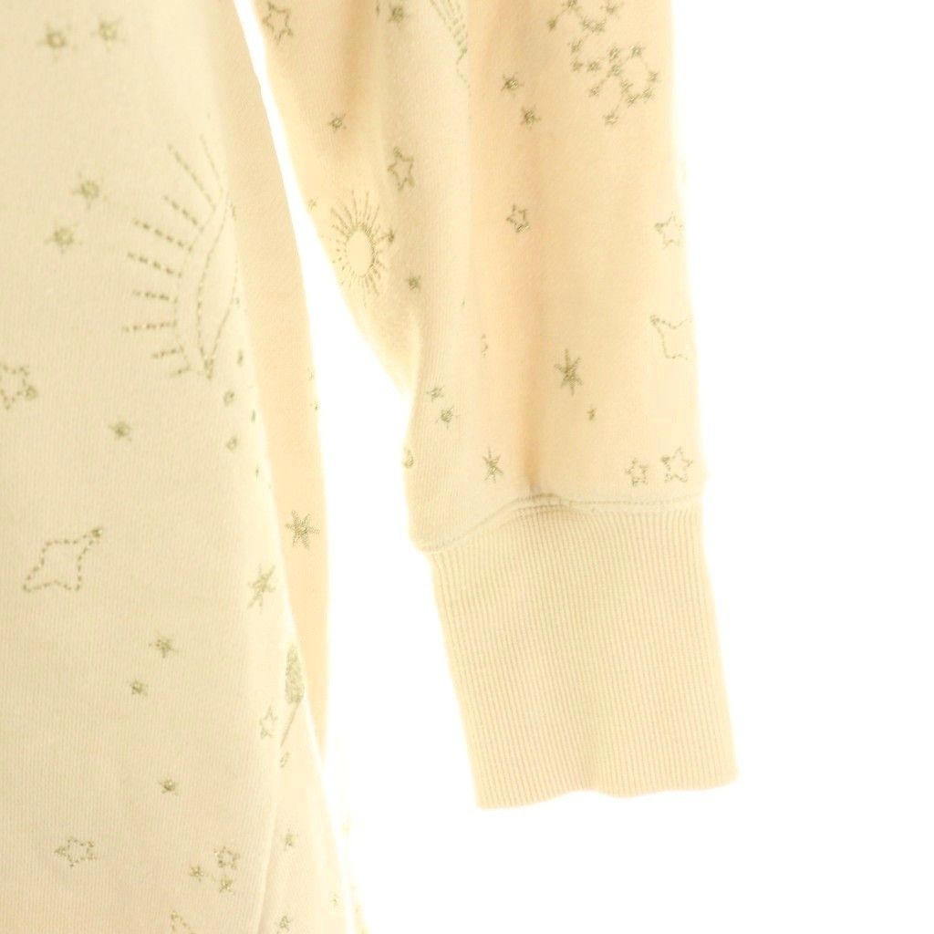 ファーファー furfur 23AW 星座刺繍スウェットワンピース F ライト