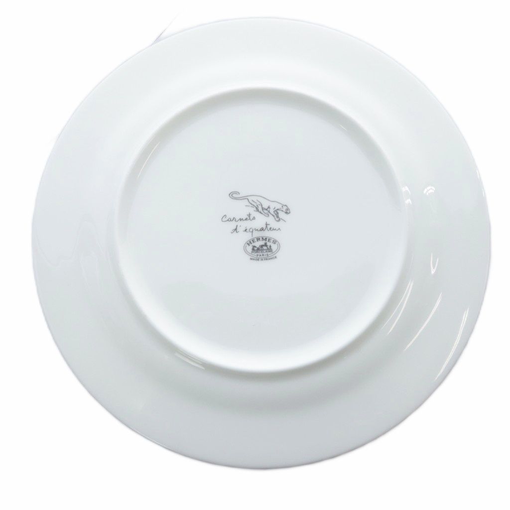 エルメス HERMES 赤道直下のスケッチ プレート お皿 2枚セット