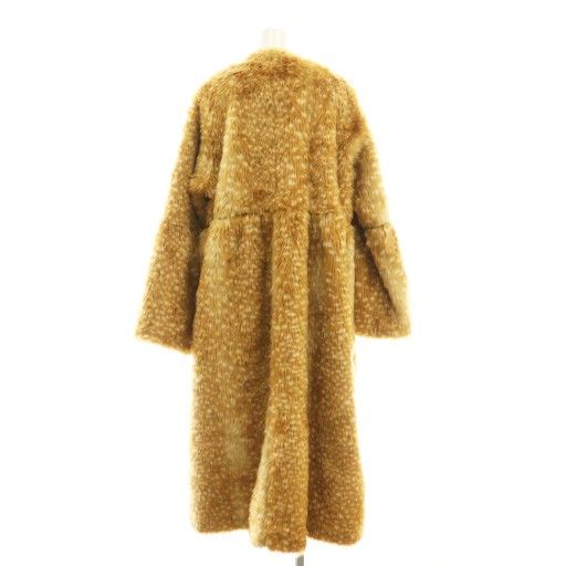 ビビィ Bibiy. MIRIAM FUR COAT コート アウター フェイクファー F