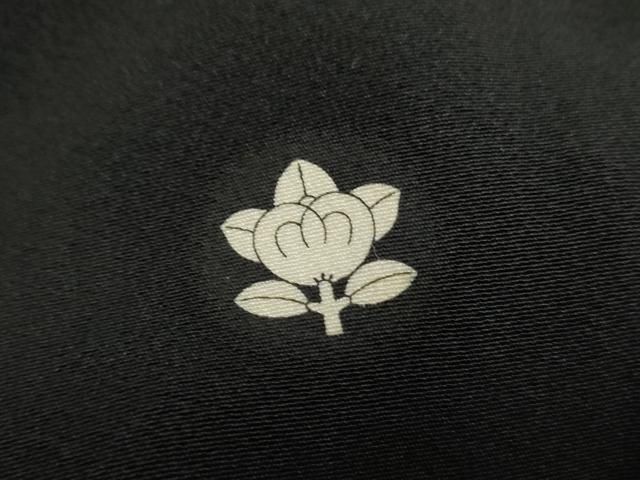 平和屋着物○本加賀友禅作家 染元千紅代表 寺西一紘 黒留袖 吉祥草花文