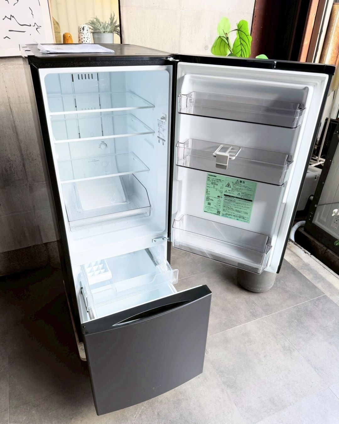 設置まで✨ TOSHIBA 一人暮らし冷蔵庫 153L✨ 2021年製⭕️ 設置まで✨ TOSHIBA 一人暮らし冷蔵庫 153L✨ 2025年製⭕️ - メルカリ