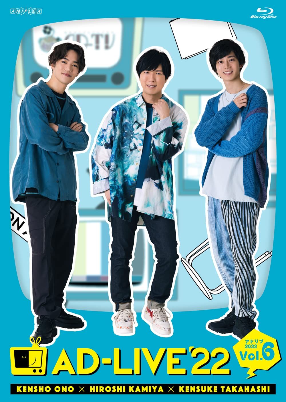 AD-LIVE 2022」 第6巻 （小野賢章×神谷浩史×高橋健介） [Blu-ray](中古