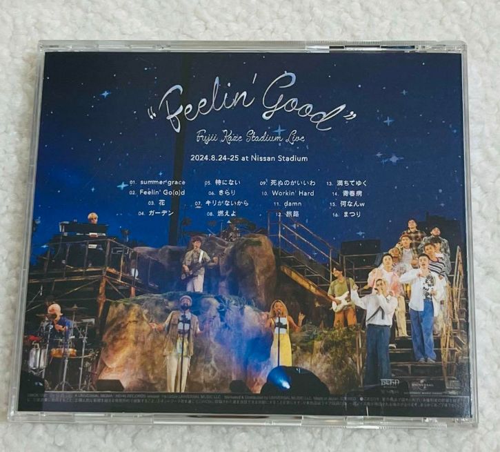 藤井風「Feelin' Good CD 2024日産スタジアムライブ」アルバム - メルカリ