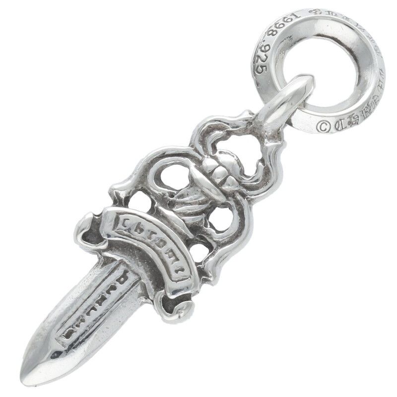 クロムハーツ #5DAGGER/#5ダガーチャーム チャーム/シルバーネックレス