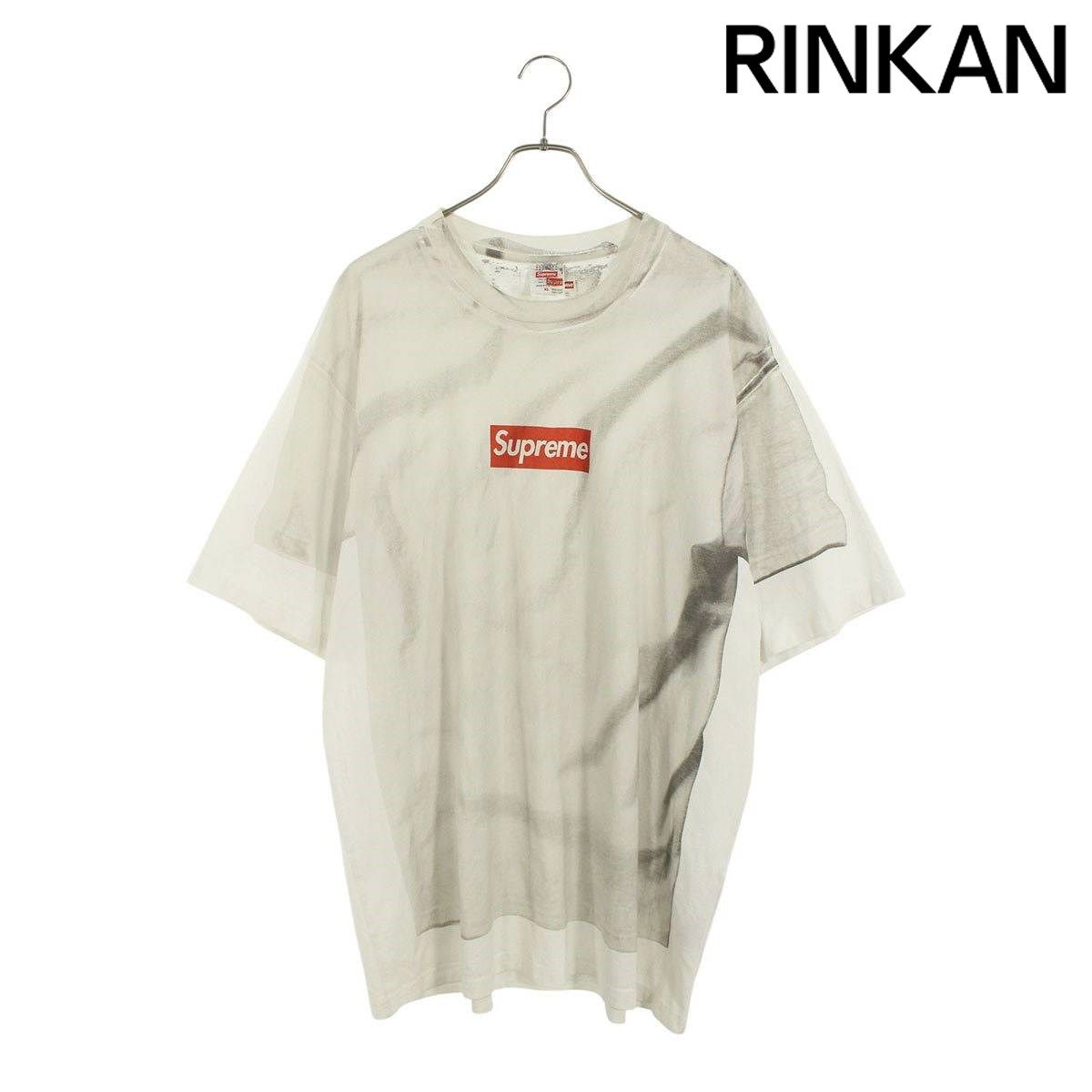 シュプリーム ×エムエムシックス MM6 24SS Box Logo Tee 転写プリント