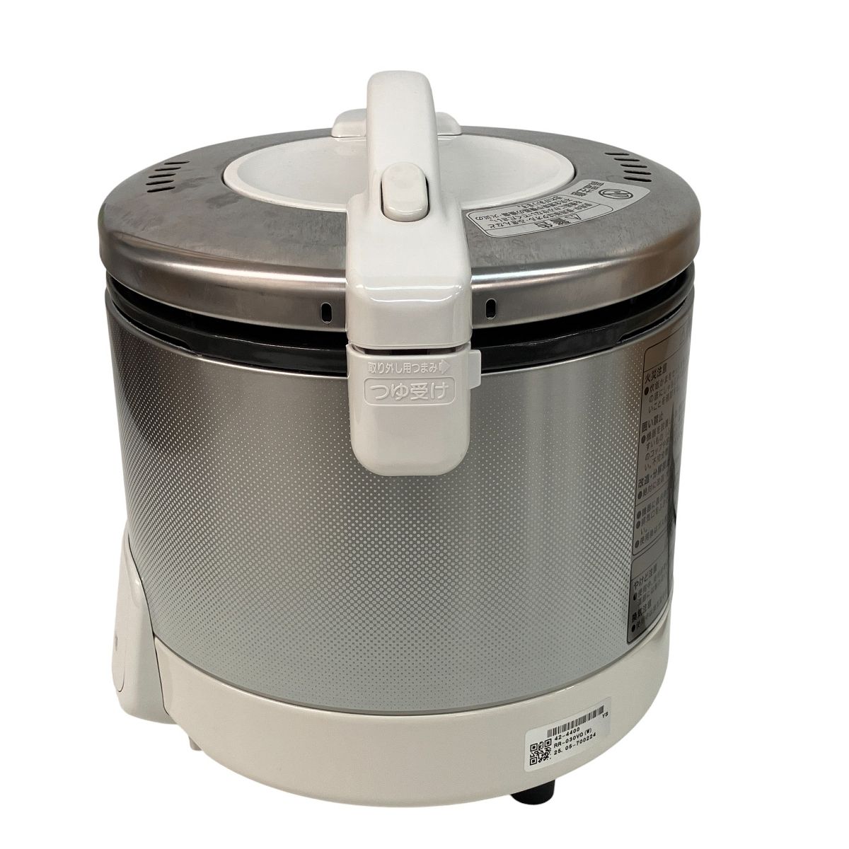 Rinnai RR-030VQ 電子ジャー付 ガス炊飯器 都市ガス用 プロパン ダーク